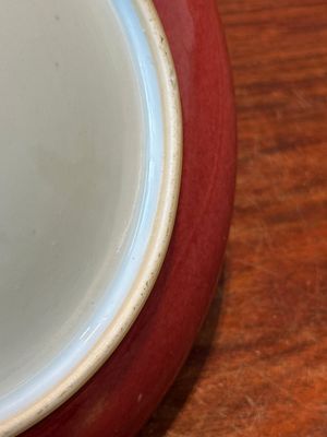 Assiette en porcelaine de Chine à émail langyao, Kangxi/Qianlong — photo 9