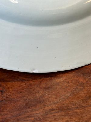 Assiette en porcelaine de Chine famille rose à decor d'un trois-mâts, Yongzheng — photo 13