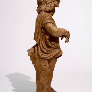 Attr. à Lodewyck Willemsens (Anvers, 1630-1702), un grand modèle d'un putto en terre cuite — photo 3