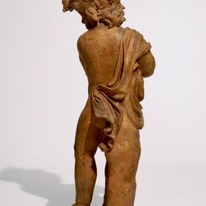 Attr. à Lodewyck Willemsens (Anvers, 1630-1702), un grand modèle d'un putto en terre cuite — photo 5