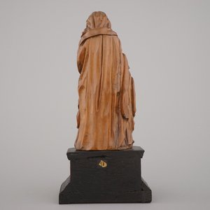 Beeld in buxushout van Sint-Anna en de Maagd, ca 1600 — foto 2