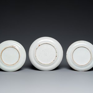Belle collection de douze pièces en porcelaine de Chine famille rose de Canton, 19ème — photo 5