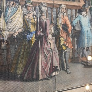 Bernard Picart, "Inwijding van de Portugese synagoge te Amsterdam", handingekleurde kopergravure, 1724-1737 — foto 3