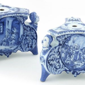Blauw en witte Delftse Calvarieberg, laatste kwart 17e eeuw — foto 2