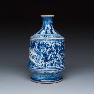 Blauwe pot, antwerps maiolica — foto 2