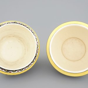 Boch Kéramis: 3 jardinieres and a vase, art deco, 20th C. — 照片 5