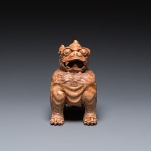 Boîte à encens en pierre à savon sculptée en forme de luduan, Chine, Qianlong/Jiaqing — photo 2