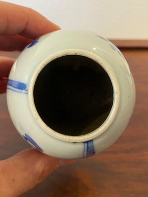 Boîte à thé en porcelaine de Chine en bleu et blanc, Kangxi — photo 5