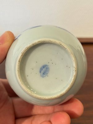 Boîte à thé en porcelaine de Chine en bleu et blanc, Kangxi — photo 6