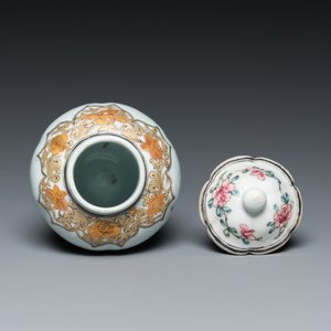 Boîte à thé en porcelaine de Chine famille rose, Yongzheng — photo 6