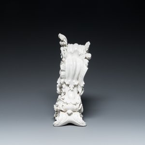 Boîte de pendule en porcelaine blanche de Chine, probablement Meissen, 18ème — photo 5