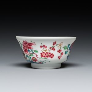 Bol en porcelaine de Chine famille rose à décor de deux cailles, Yongzheng — photo 5