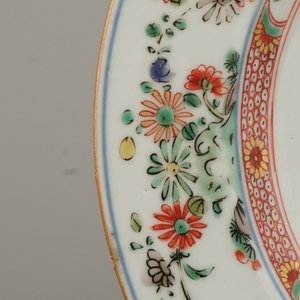 Bord in Chinees porselein, Kakiemon stijl, Qianlong, 18e eeuw — foto 2