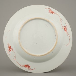 Bord in Chinees porselein, Kakiemon stijl, Qianlong, 18e eeuw — foto 4