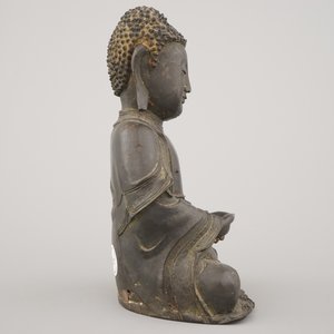 Bouddha chinois en bronze, dynastie Ming — photo 5