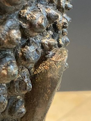 Bouddha en bhumisparsha mudra en bronze, Thaïlande, 18/19ème — photo 10