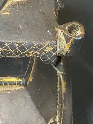 Bouddha Shan en bronze avec traces de dorure, Birmanie, 16/17ème — photo 12