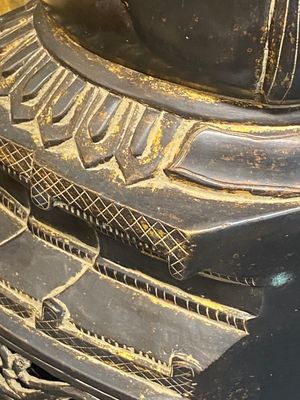 Bouddha Shan en bronze avec traces de dorure, Birmanie, 16/17ème — photo 16