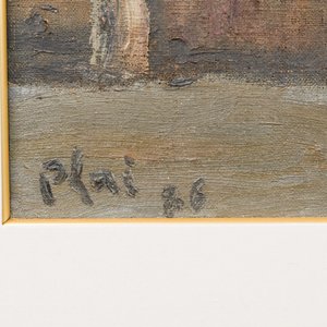 Bui Xuan Phai (Vietnam, 1920-1988): 'Straatzicht in Hanoi', olie op doek, gedateerd 1986 — foto 4