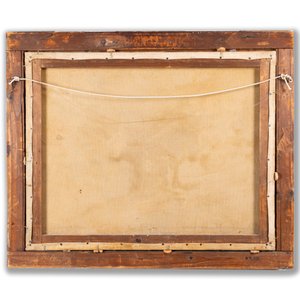 Canton school: 'A British Merchant Vessel at Sea', oil on canvas in original Chippendale-style frame, 1st half 19th C. — photo 2