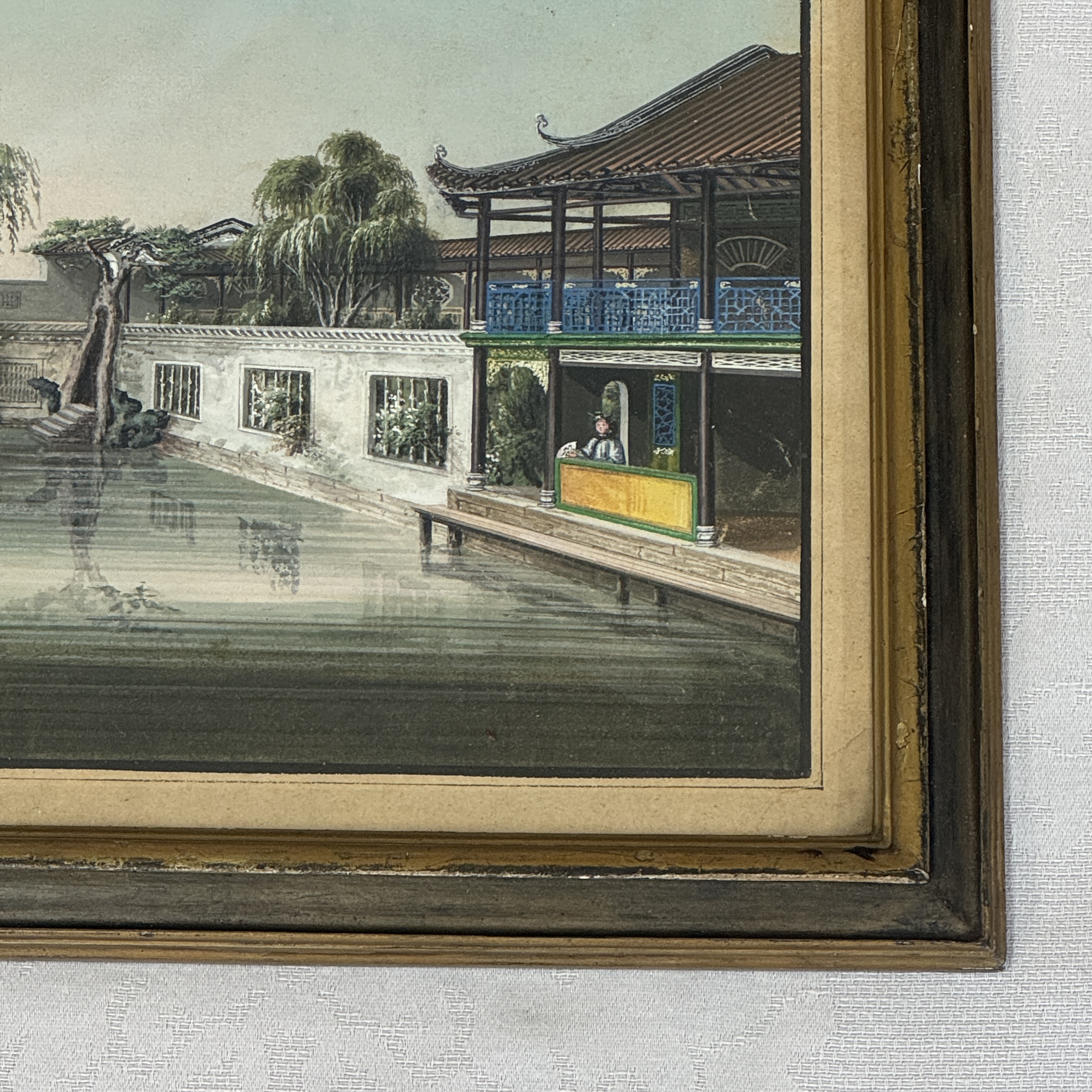 Canton school: 'Garden Scene With a Lady' — photo 2