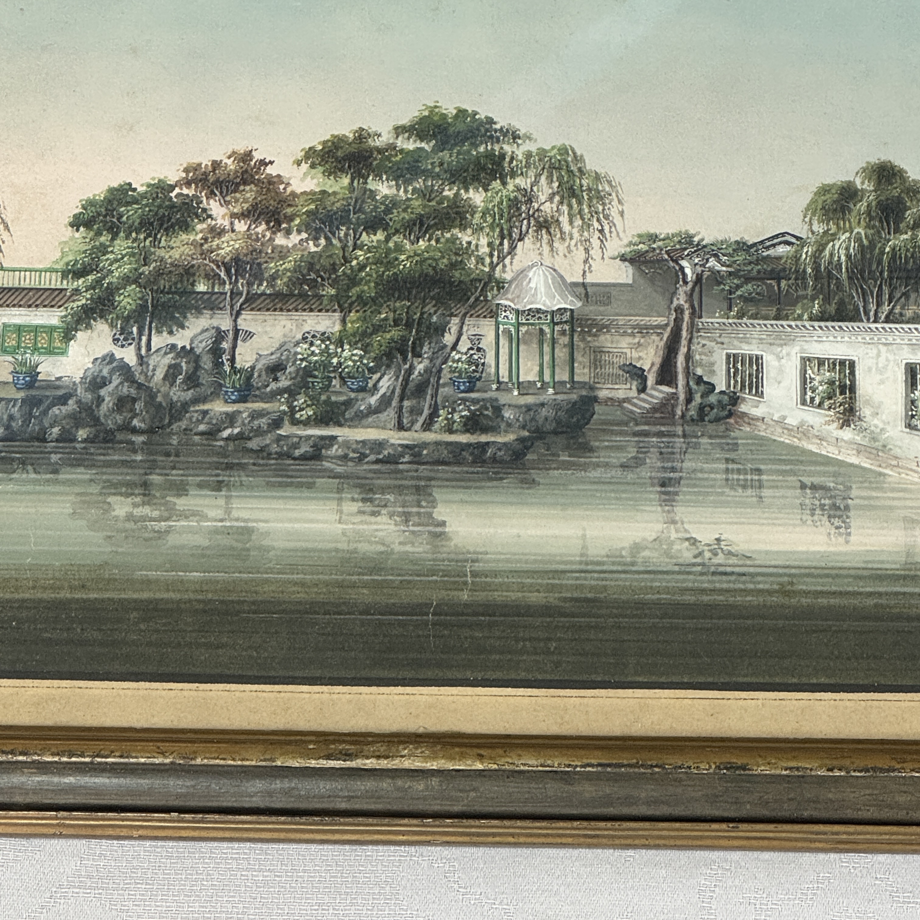 Canton school: 'Garden Scene With a Lady' — photo 3