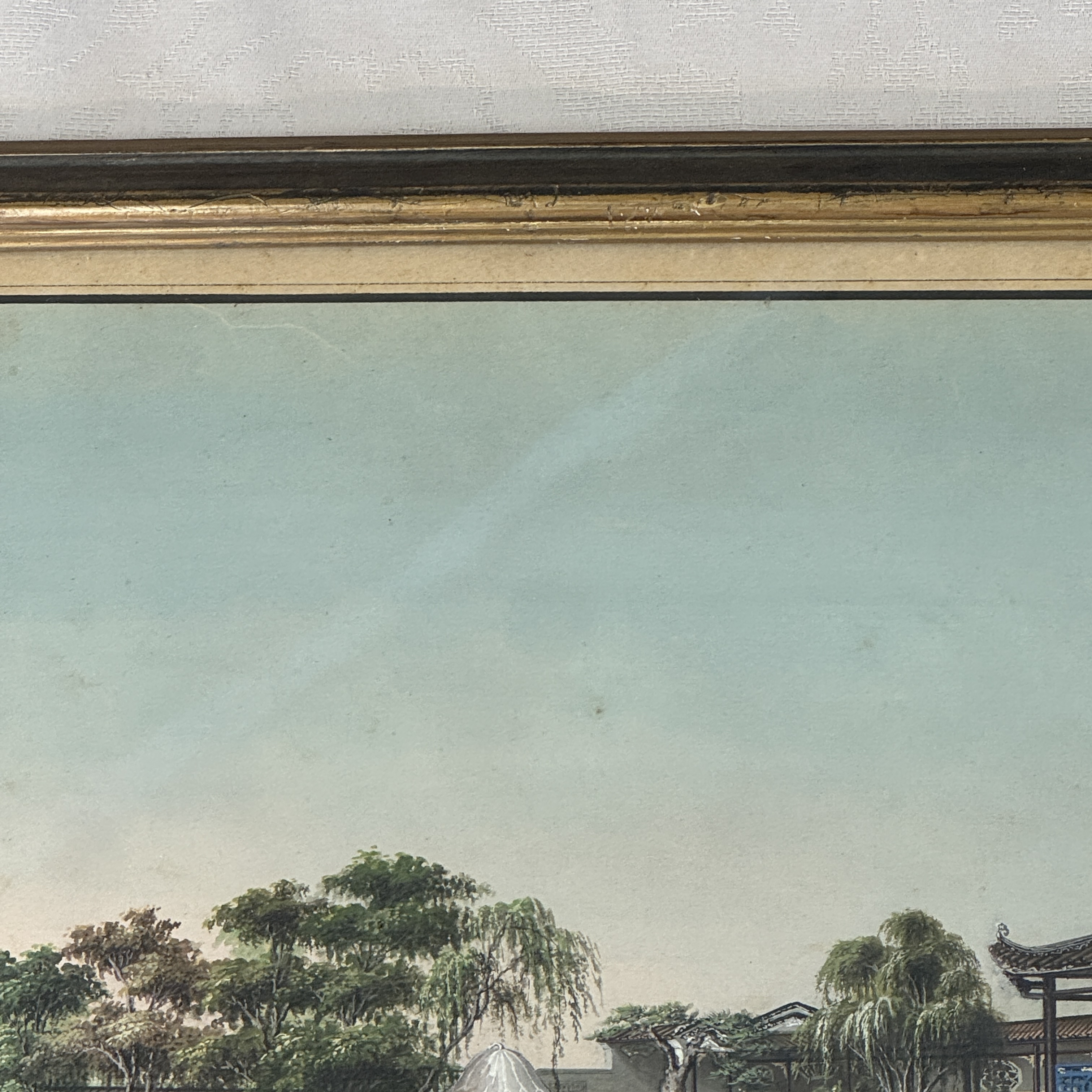 Canton school: 'Garden Scene With a Lady' — photo 6