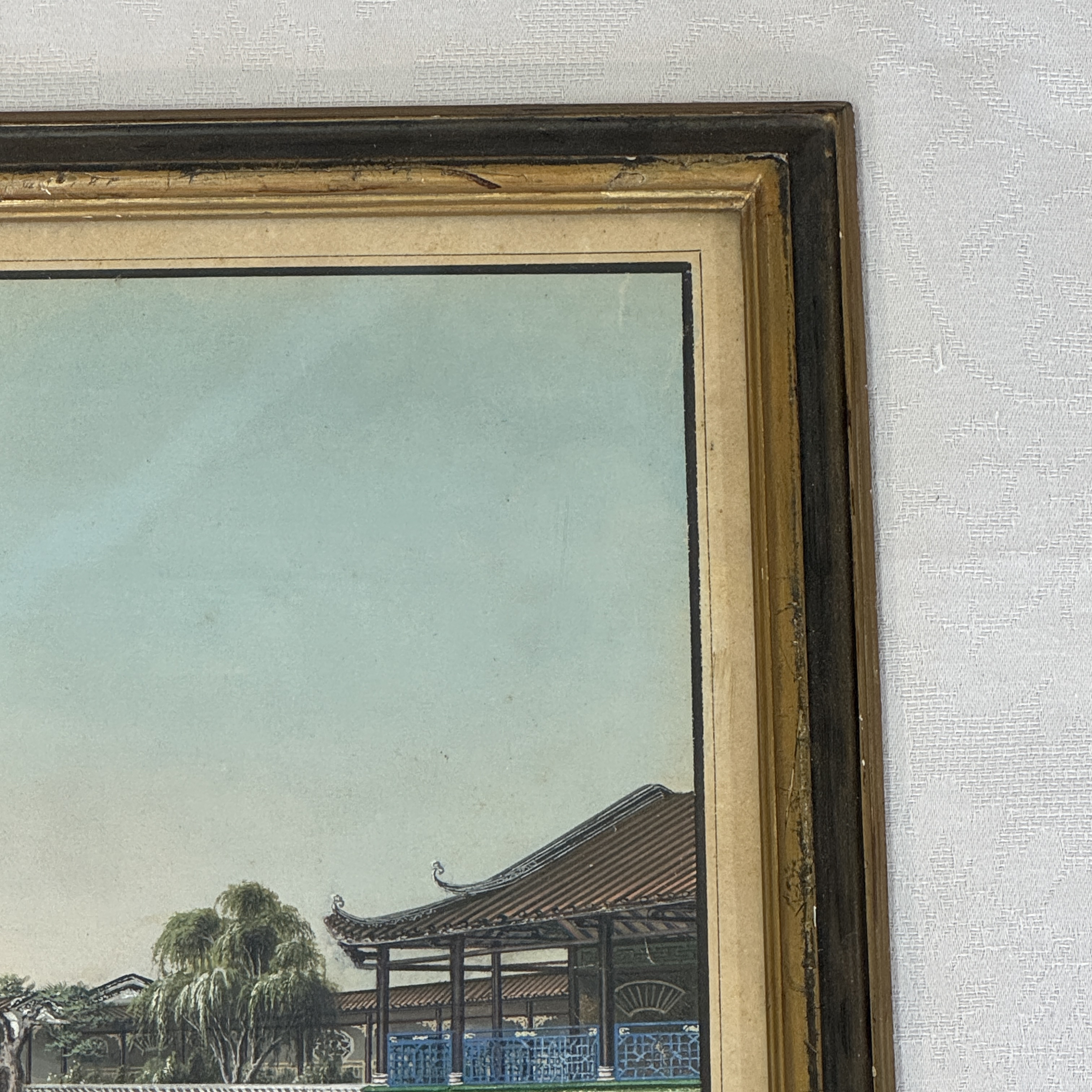 Canton school: 'Garden Scene With a Lady' — photo 7