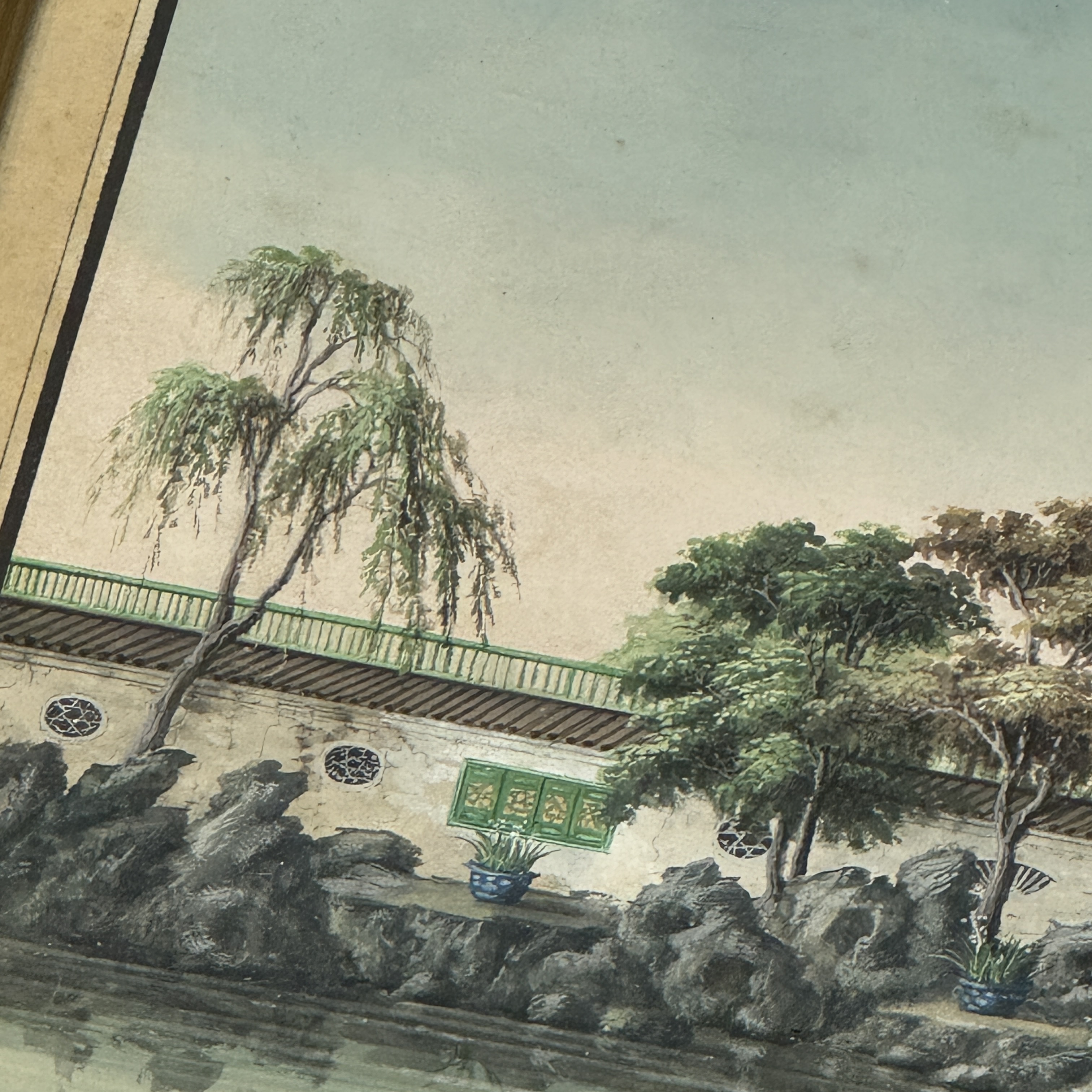 Canton school: 'Garden Scene With a Lady' — photo 8