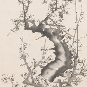 Cao Kun 曹锟 (1862-1938): 'Plum blossom', ink on paper, dated 1927 — 照片 1