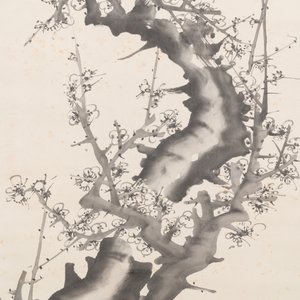 Cao Kun 曹锟 (1862-1938): 'Plum blossom', ink on paper, dated 1927 — 照片 4