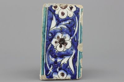 Carreau de pourtour, Damascus, env. 1620