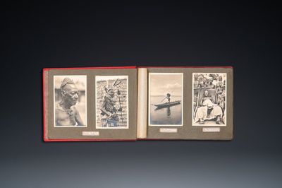 Casimir Zagourski (1883-1944): Album met 90 zwart-witfoto's uit de serie 'L'Afrique qui disparaît', 1e helft 20e eeuw