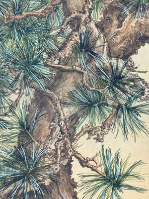 Chang Zenhao 常曾灏: 'Horses', ink and colour on silk, dated 1952 — 照片 11