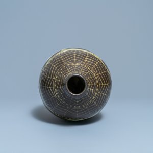 Charles Catteau pour Boch Frères Kéramis: un grand vase en grès à décor de biches, vers 1930 — photo 5