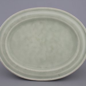 Chauffe-plats en porcelaine de Chine céladon, 18e-19e — photo 1