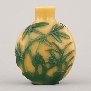 Chinees snuifflesje in gelaagd glas, ca 1800 — foto 5