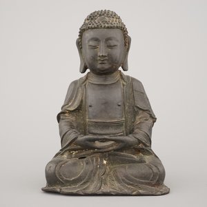 Chinese bronzen boeddha, Ming-dynastie — foto 2