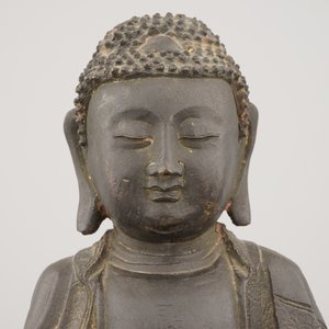 Chinese bronzen boeddha, Ming-dynastie — foto 6