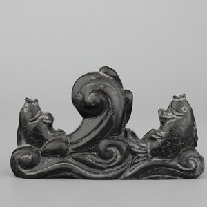 Chinese gesculpteerde penseelsteun, 19e-20e eeuw — foto 1