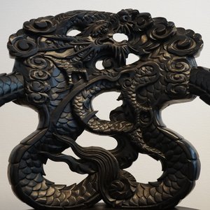 Chinese meubelset in gesculpteerd hout — foto 9