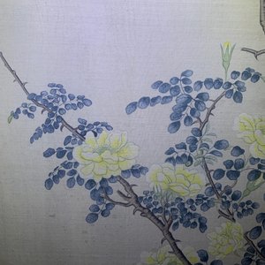 Chinese school, 19e eeuw, inkt en kleur op zijde: 'vogels bij bloesemtakken' — foto 12