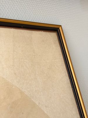 Chinese school: a framed painted fan with flowers, ink and colour on paper, dated 1924 — photo 13
