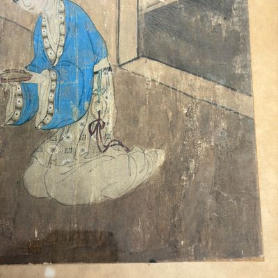 Chinese school: A narrative scene with figures — photo 9