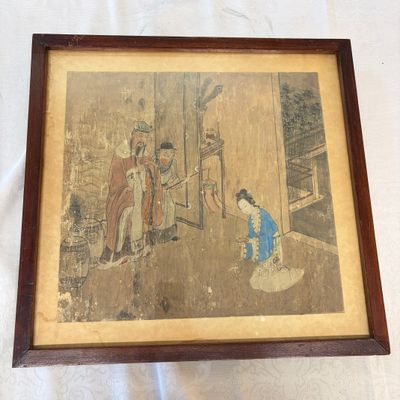 Chinese school: A narrative scene with figures — photo 1