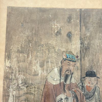 Chinese school: A narrative scene with figures — photo 2