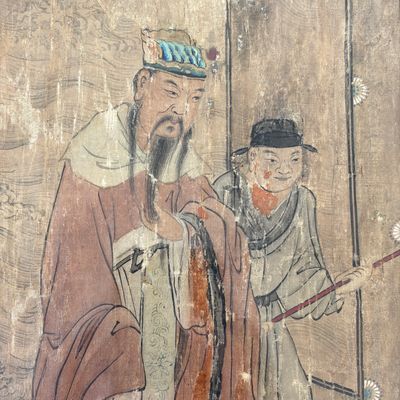 Chinese school: A narrative scene with figures — photo 3