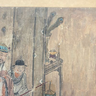 Chinese school: A narrative scene with figures — photo 6