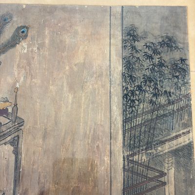 Chinese school: A narrative scene with figures — photo 7