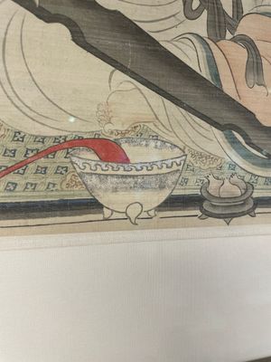 Chinese school: A series of four paintings, ink and colour on silk, signed Qi Qi 岐琦, dated 1886 — 照片 13
